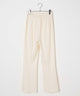 ポンチセンタープレスフレアパンツ