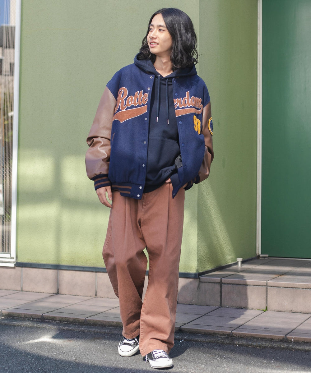 ブラウン モデル：175cm L着用