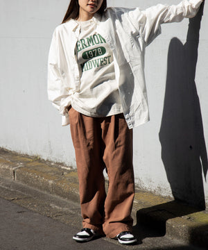 ブラウン モデル：154cm M着用