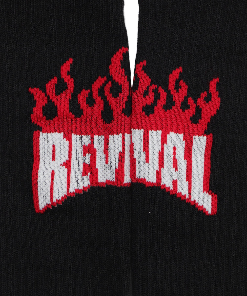 ロゴデザインソックス（R）(25-27cm)