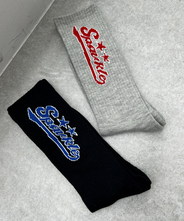 ロゴデザインソックス（R）(25-27cm)