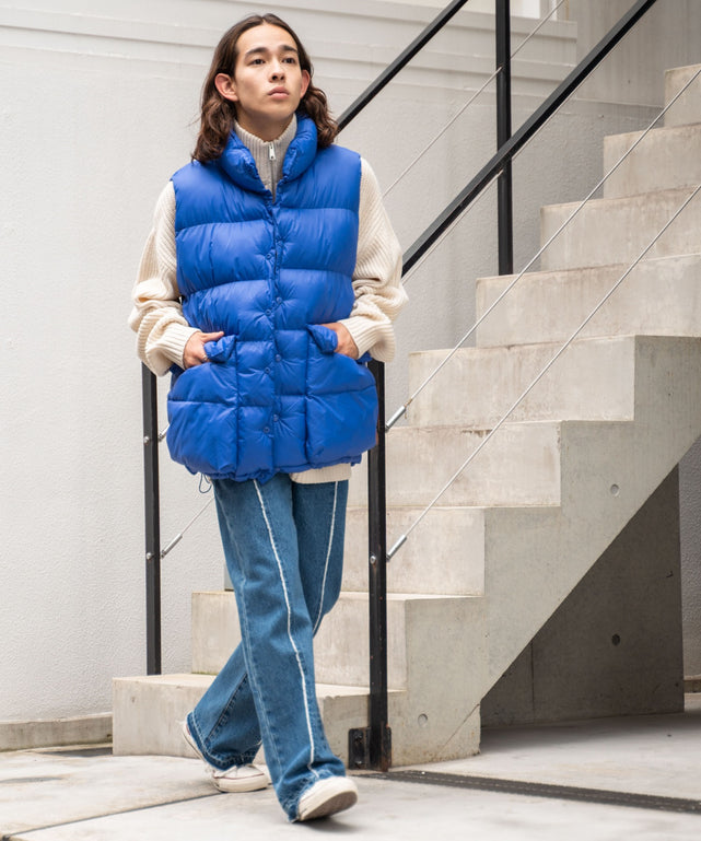 ブルー モデル：174㎝ L着用