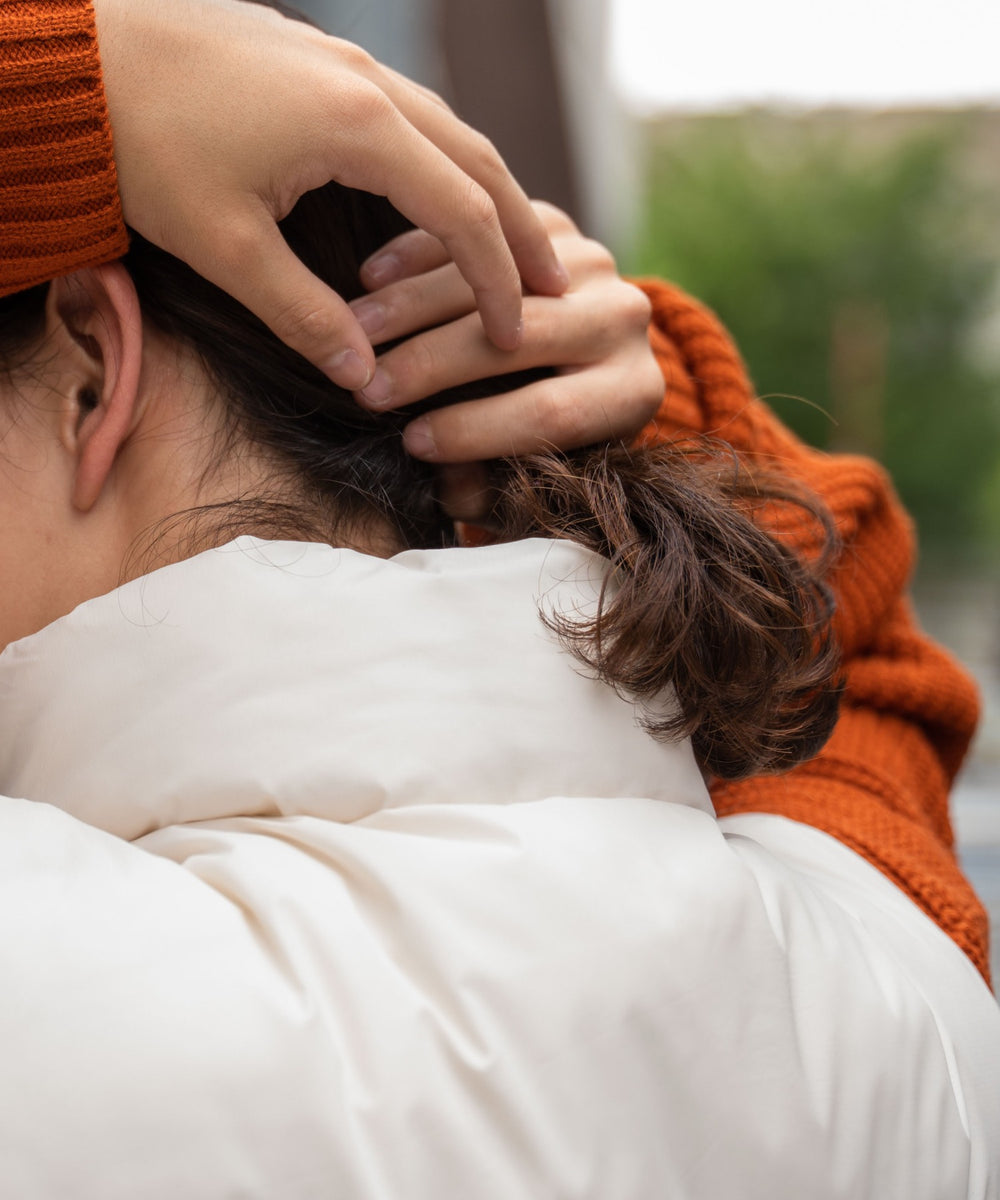 カラーナイロンパテッドベスト