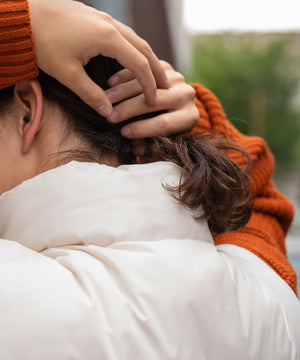 カラーナイロンパテッドベスト