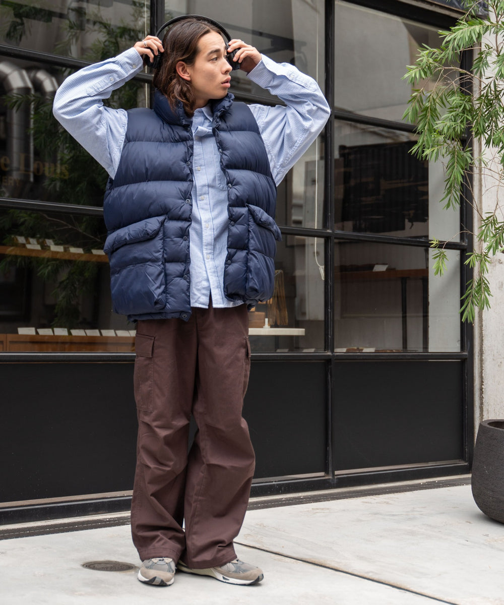 ネイビー モデル：174㎝ L着用