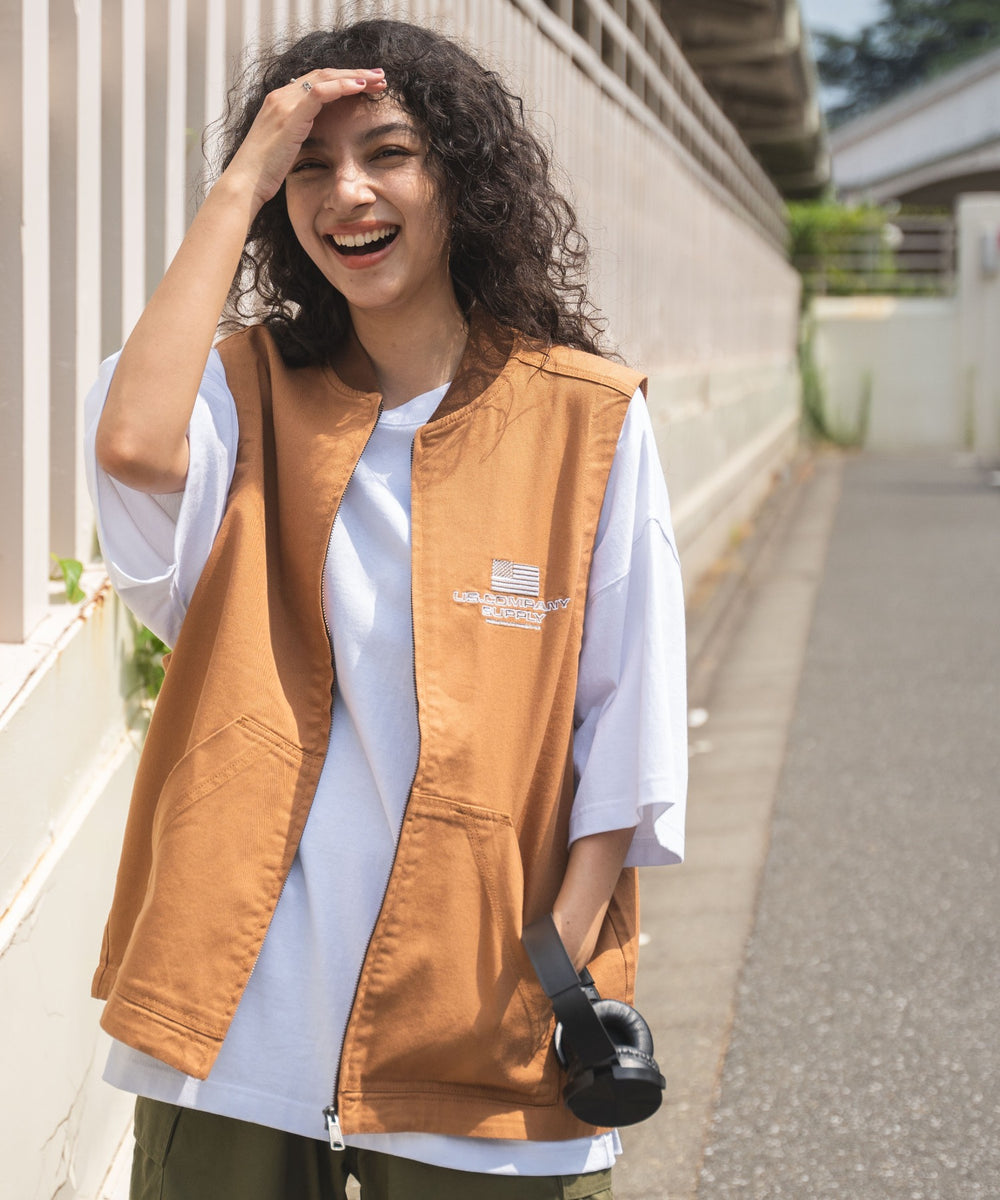 ブラウン モデル：166cm L着用