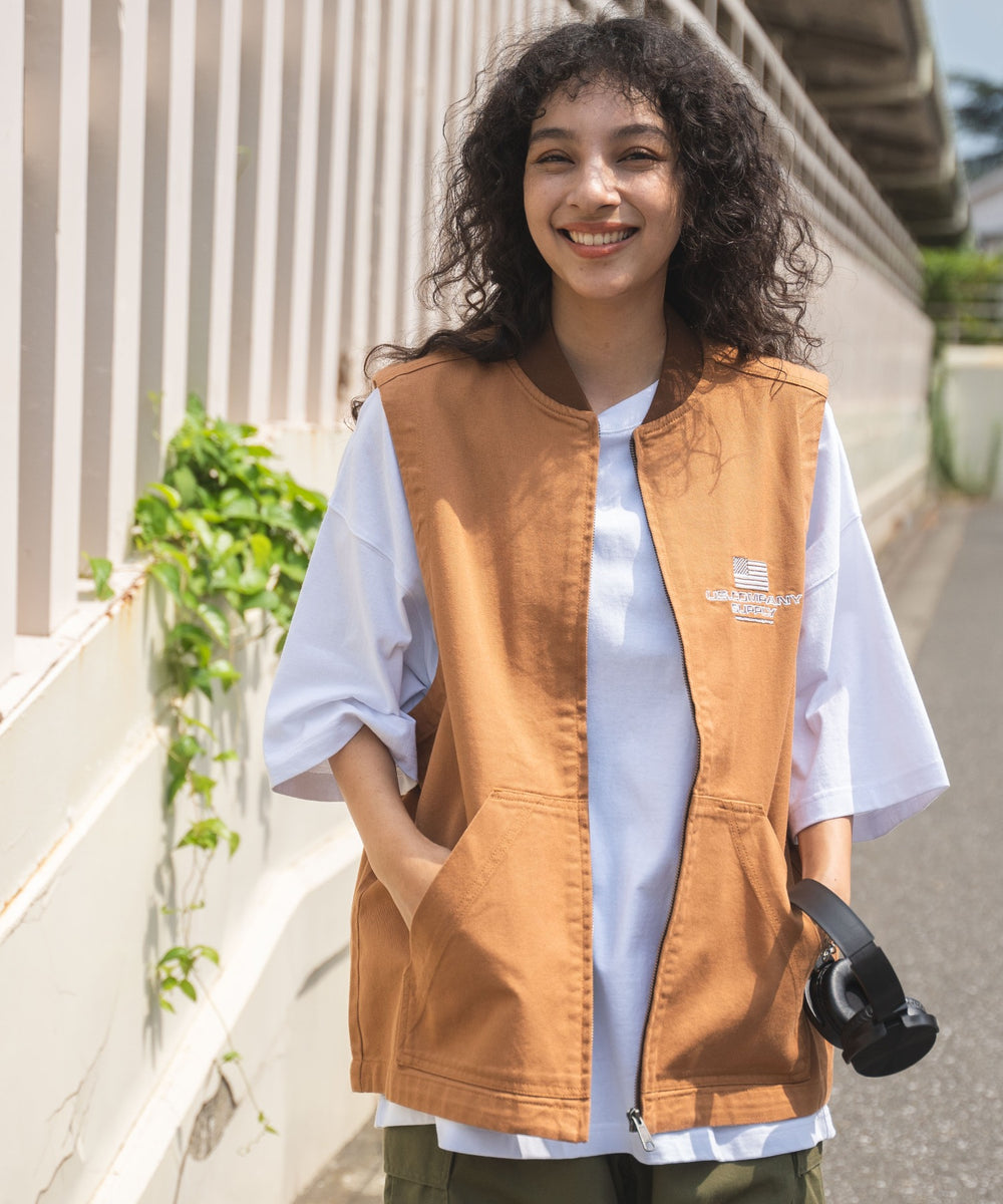 ブラウン モデル：166cm L着用