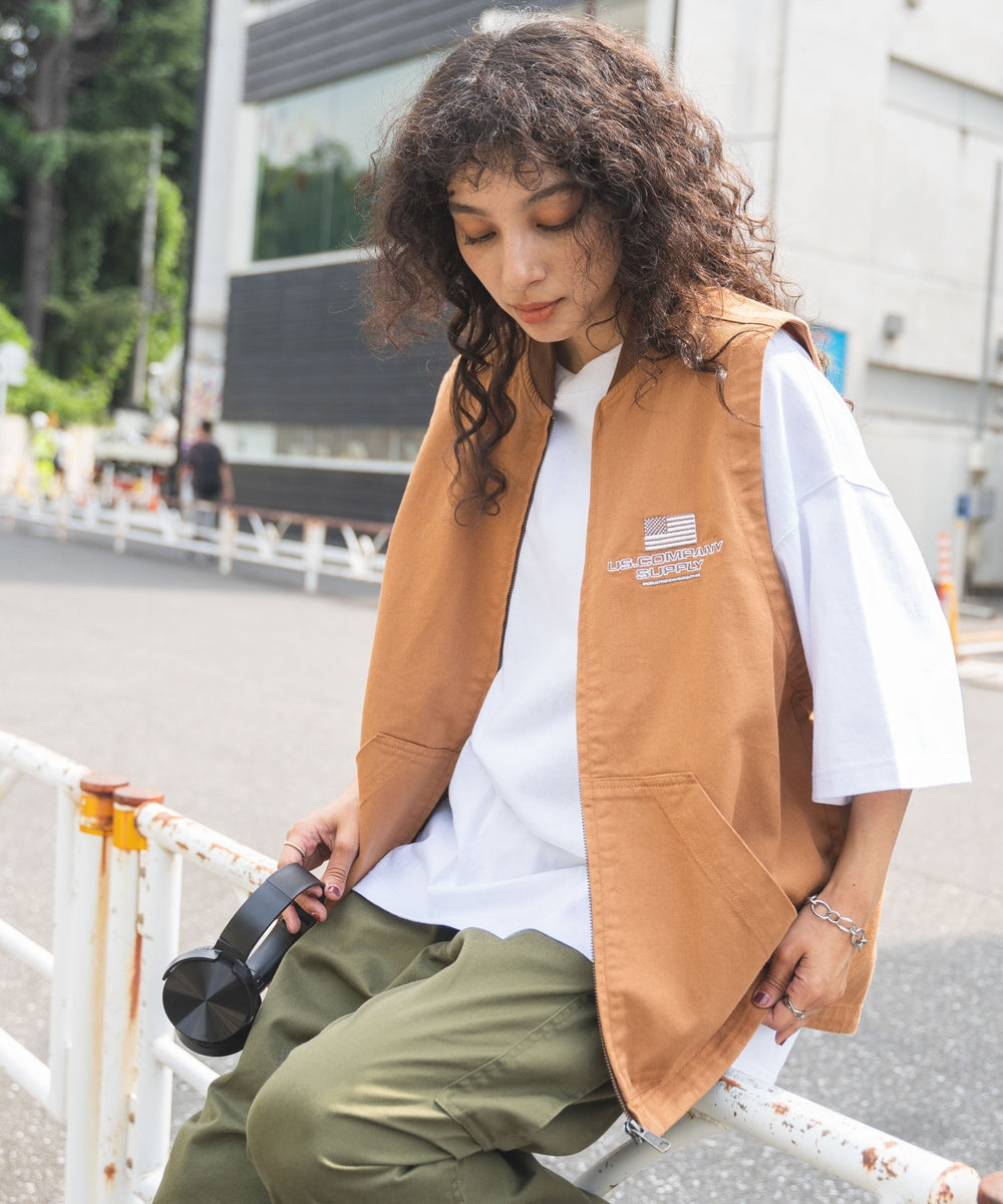 ブラウン モデル：166cm L着用