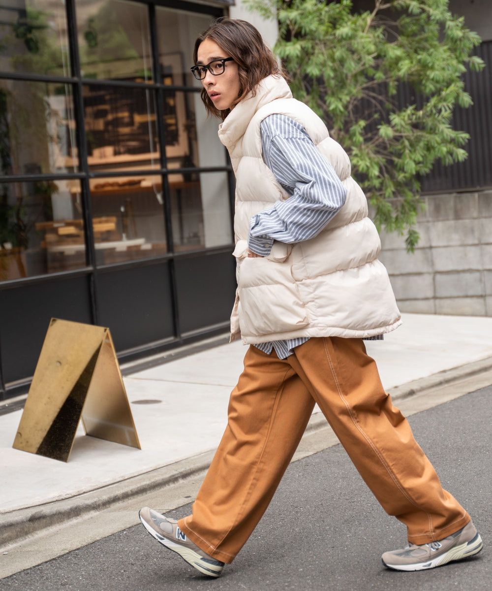 ブラウンその他 モデル：174㎝ L着用