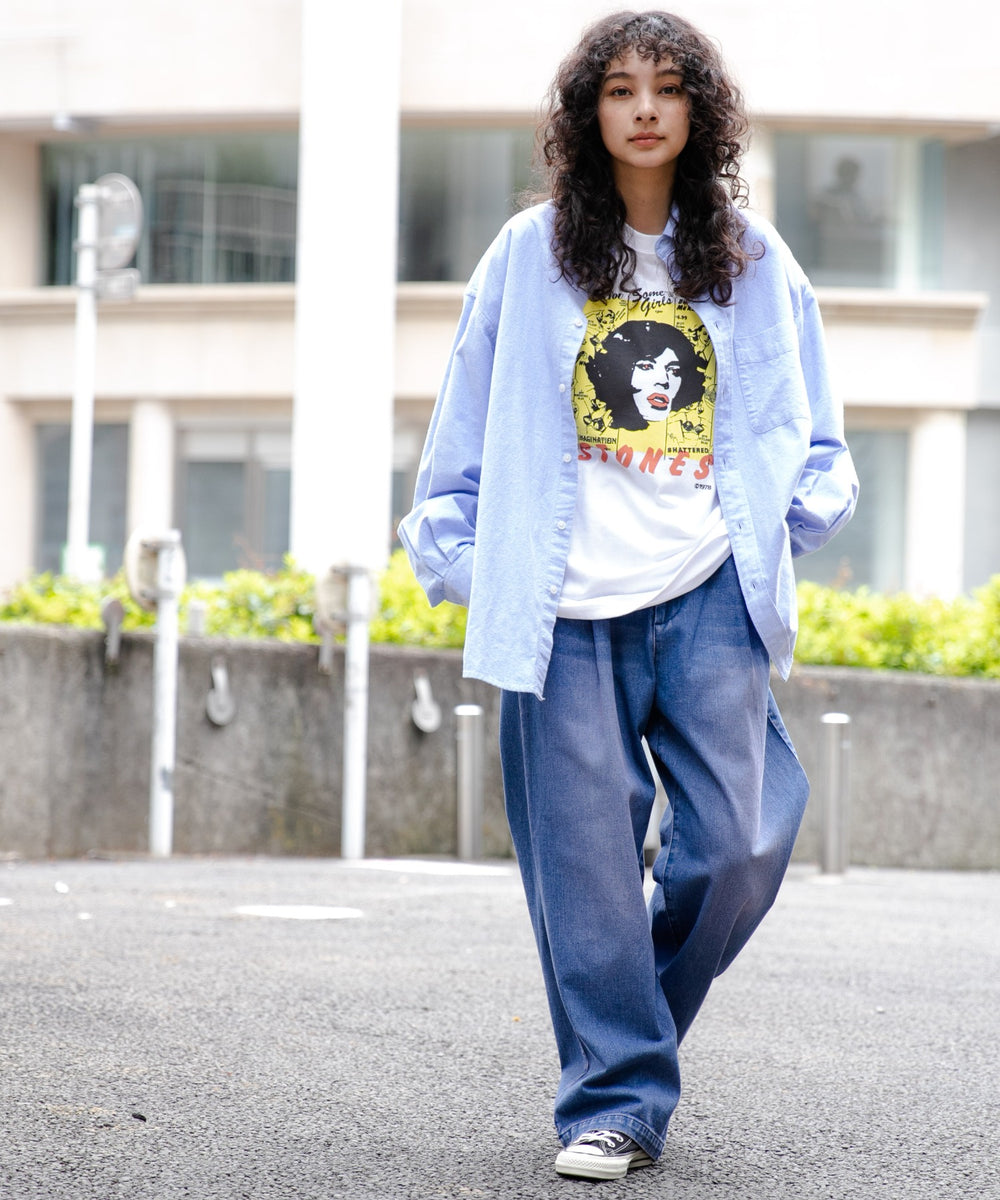 パープルその他 モデル：166cm L着用