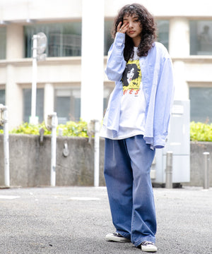 パープルその他 モデル：166cm L着用