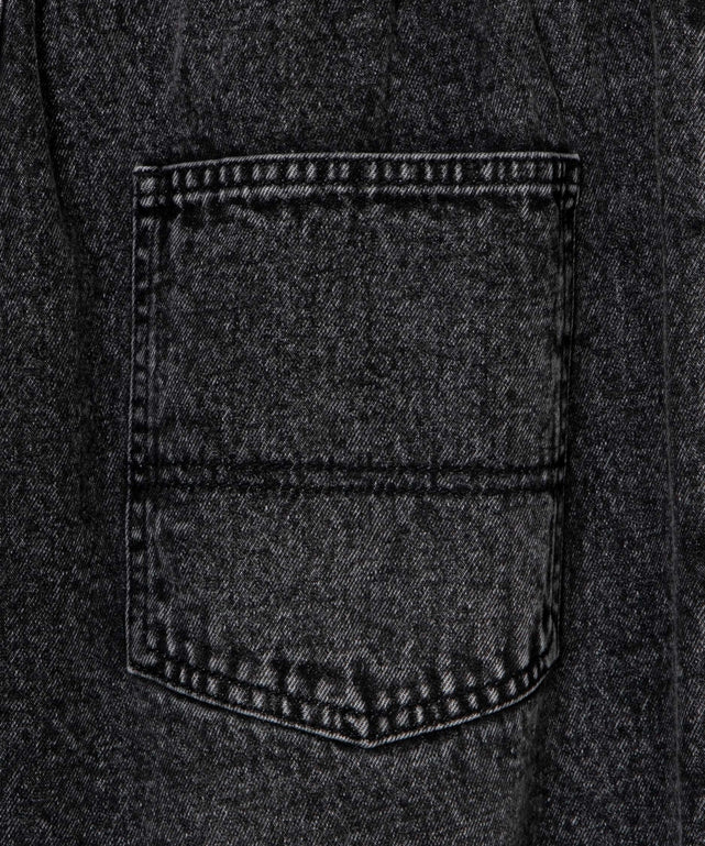 スケーターズタックワイドデニムパンツ