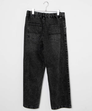 スケーターズタックワイドデニムパンツ