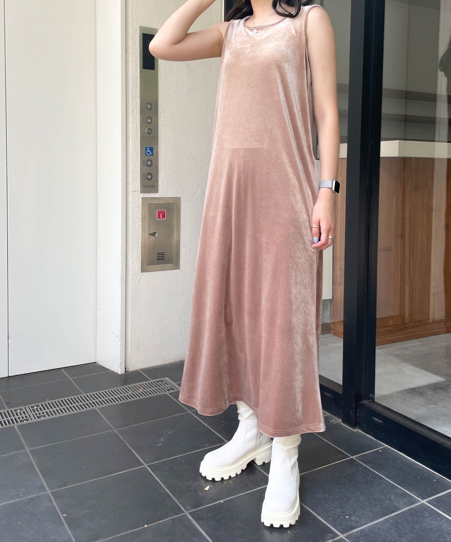 うさとの服 Usato ワンピース レディース ヘンプ100% 美品 うさとの服