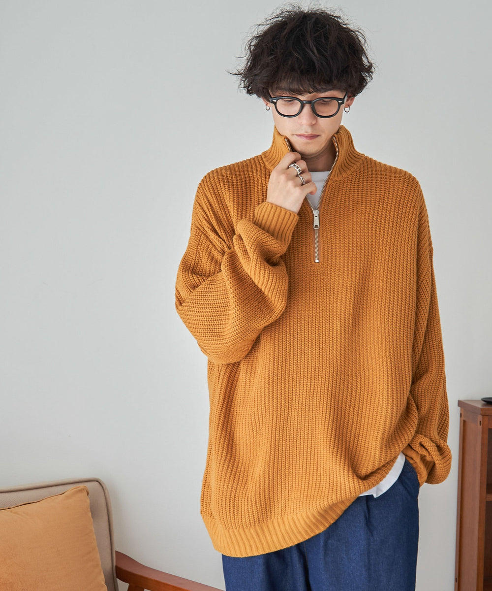 マスタード モデル:175cm L着用