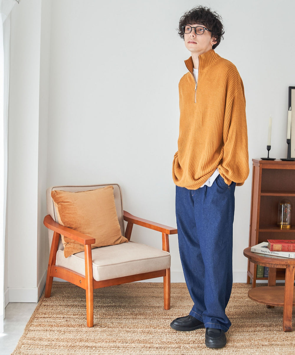 マスタード モデル:175cm L着用