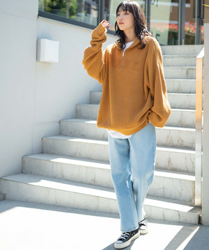 マスタード　モデル:165cm L着用