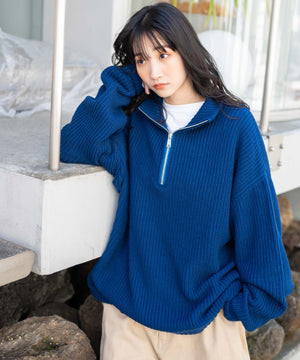 ブルー　モデル:165cm L着用