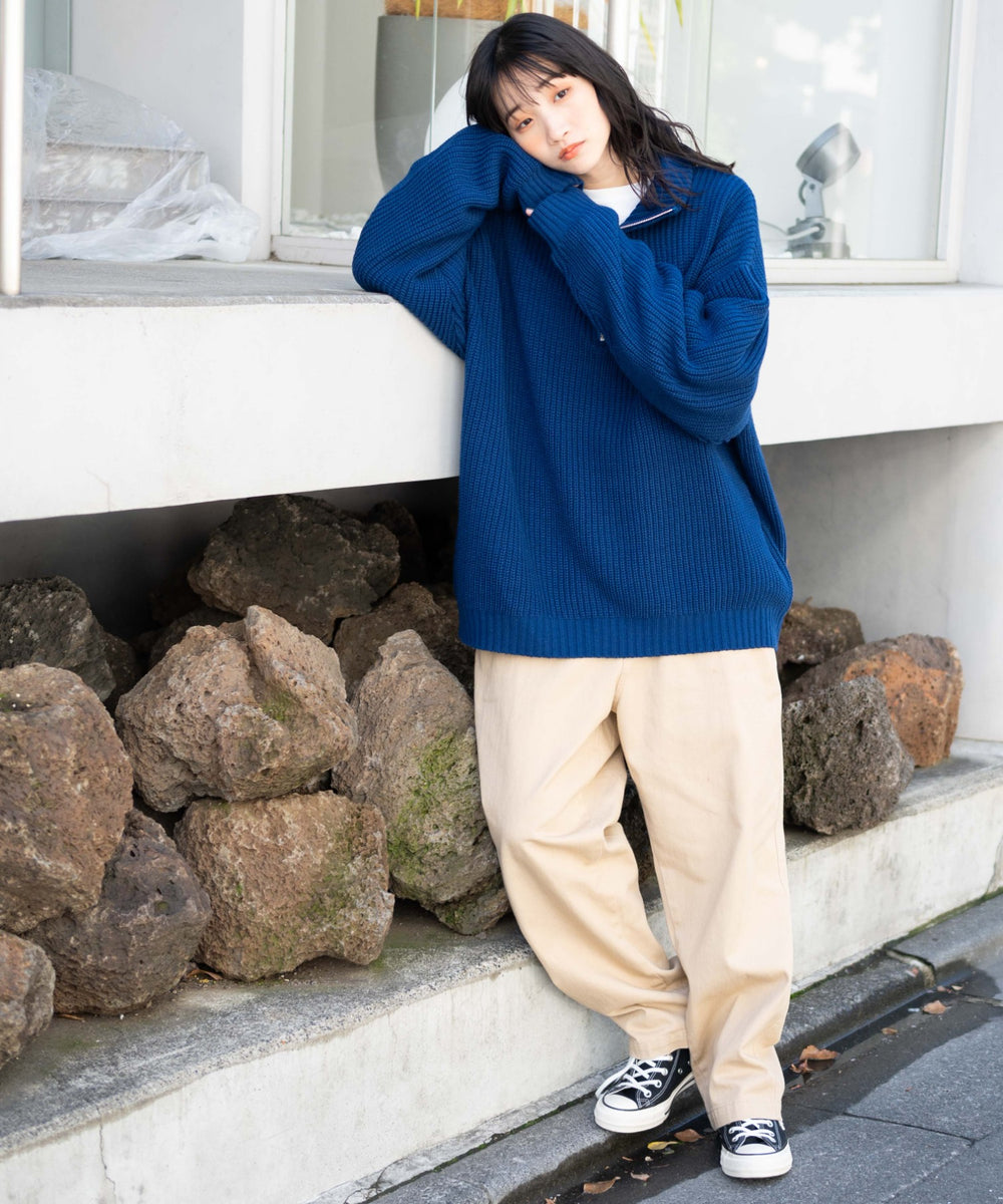 ブルー　モデル:165cm L着用