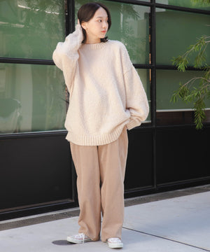 ベージュ モデル : 157cm L着用