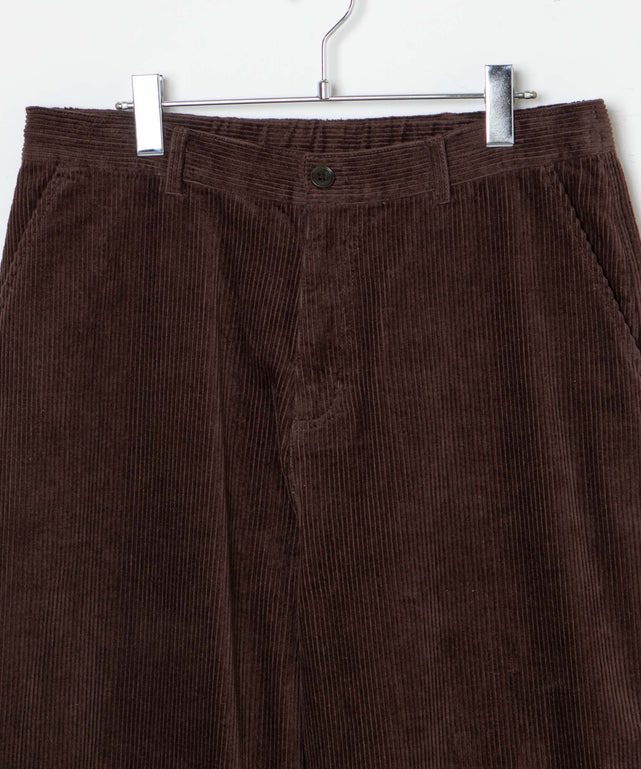 コーデュロイイージーワイドパンツ