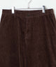 コーデュロイイージーワイドパンツ