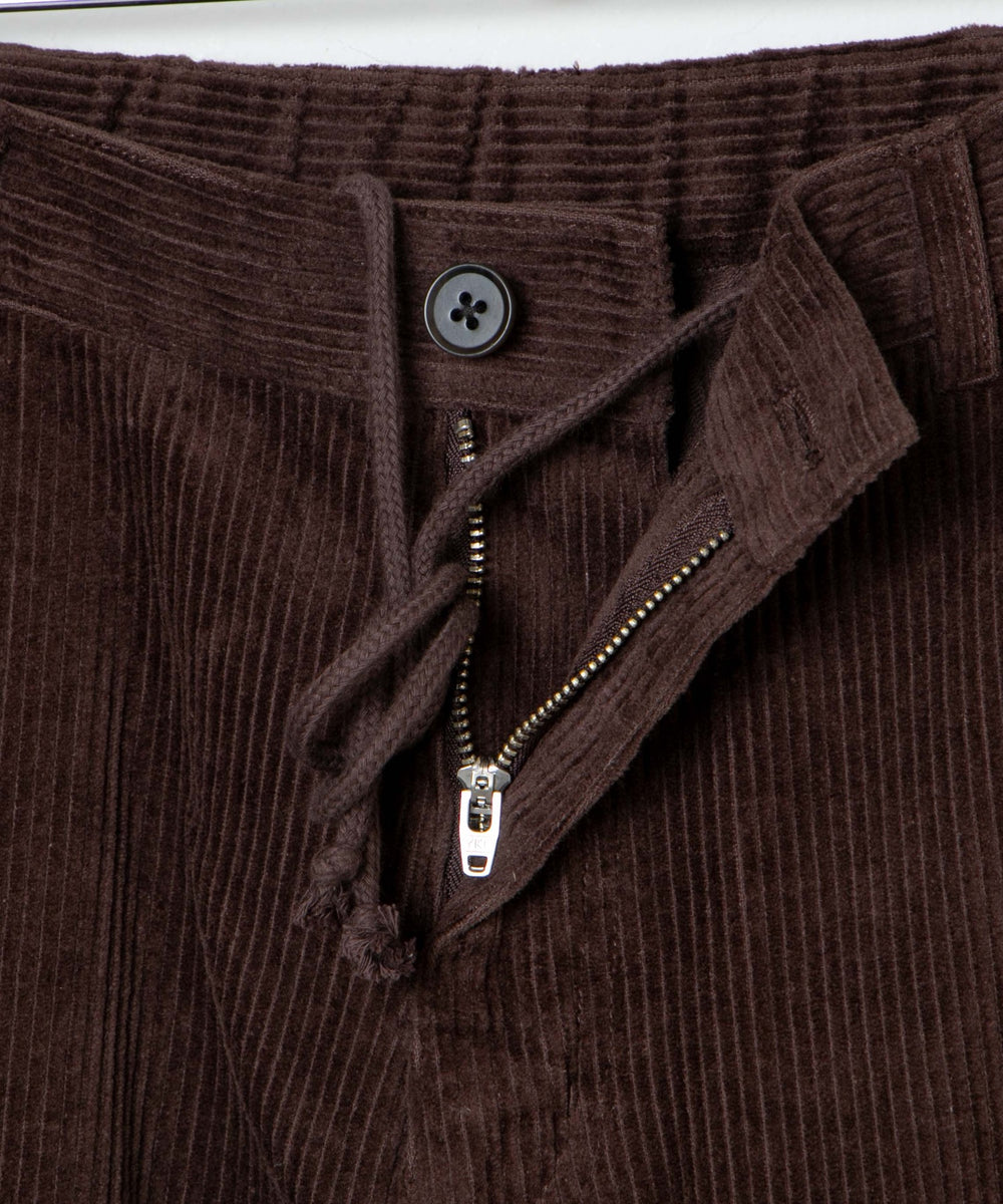 コーデュロイイージーワイドパンツ