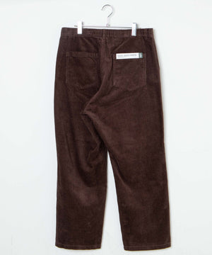 コーデュロイイージーワイドパンツ
