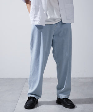 デニム淡色 モデル：180cm L着用