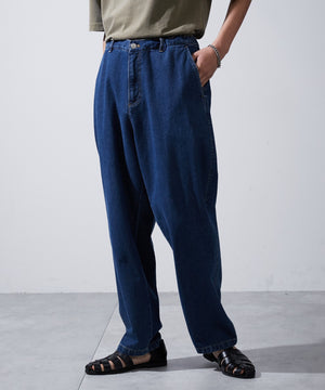 デニム中濃色 モデル：180cm L着用