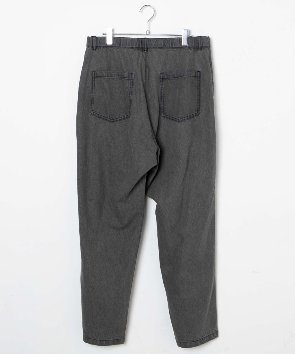 デニムイージーワイドパンツ