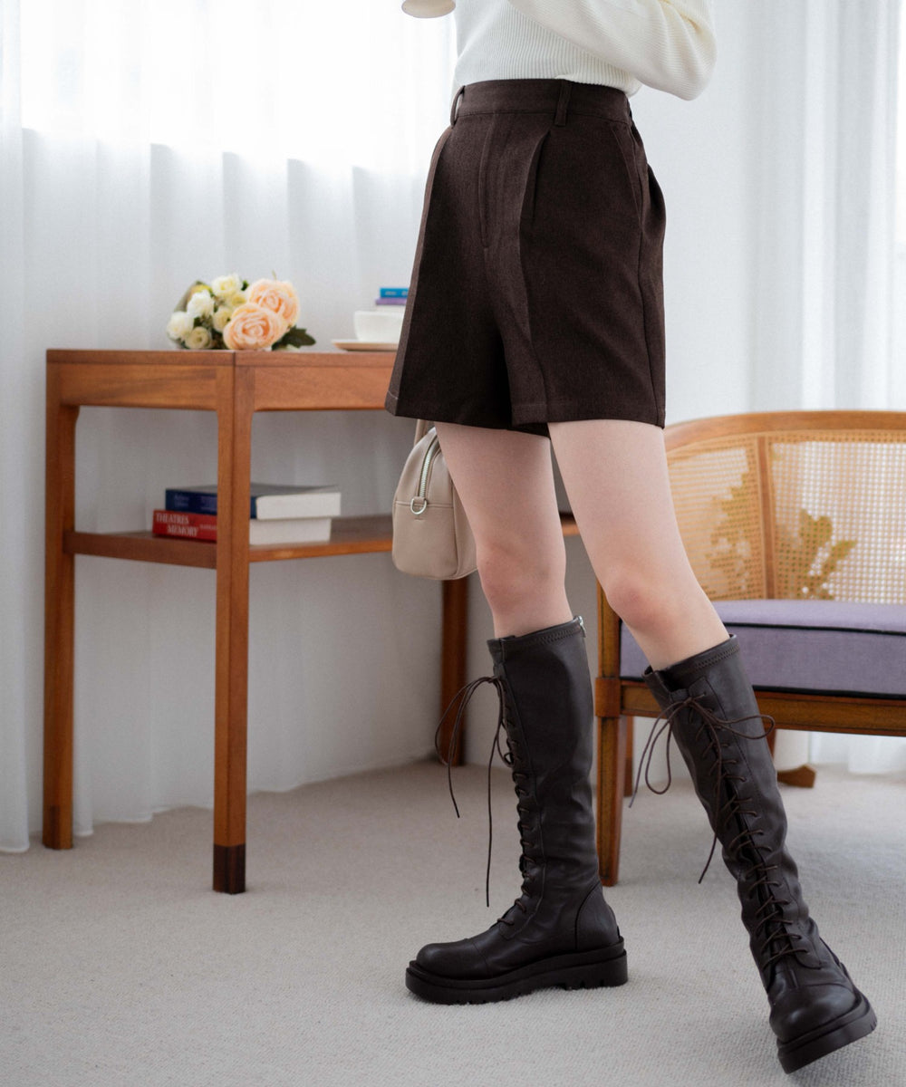 D杢ブラウン　モデル:165cm M着用