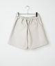 合皮タックショートパンツ