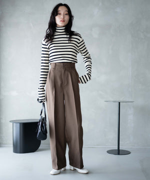 ブラウン　モデル：161㎝ L着用