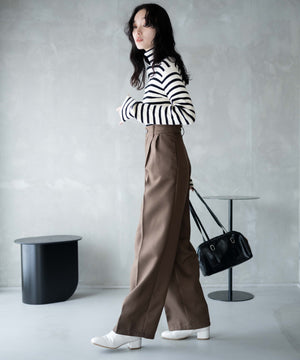 ブラウン　モデル：161㎝ L着用