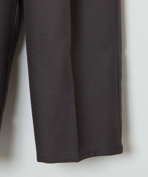 ハイウエストセンタープレスワイドパンツ