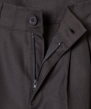 ハイウエストセンタープレスワイドパンツ