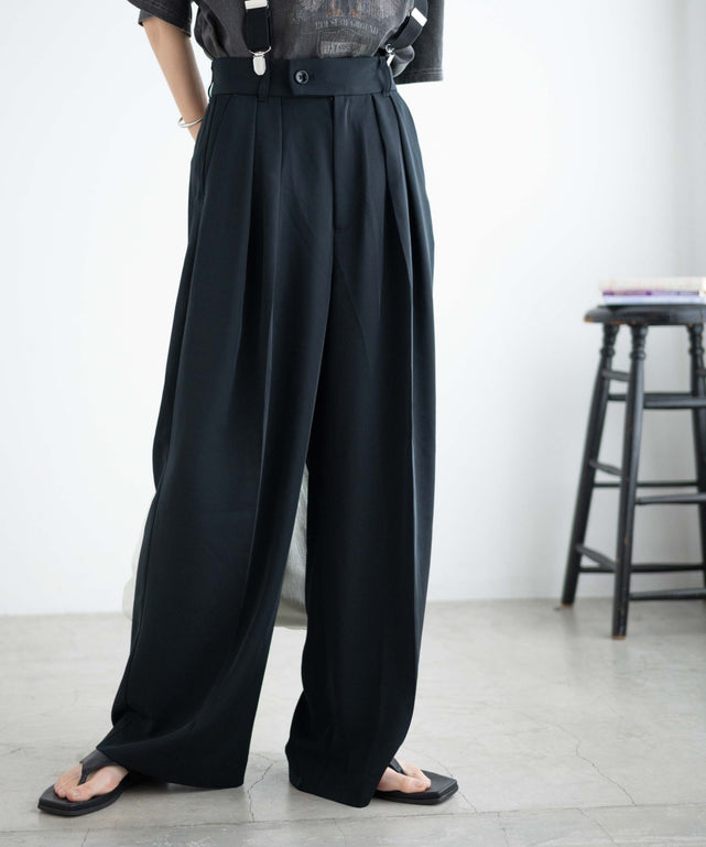 サスペンダー付タックスラックス｜WEGO（ウィゴー） – WEGO ONLINE STORE