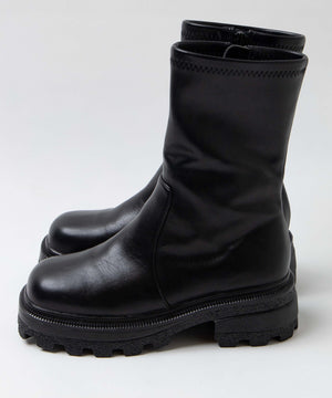 【XLｻｲｽﾞ展開あり】ストレッチショートブーツ