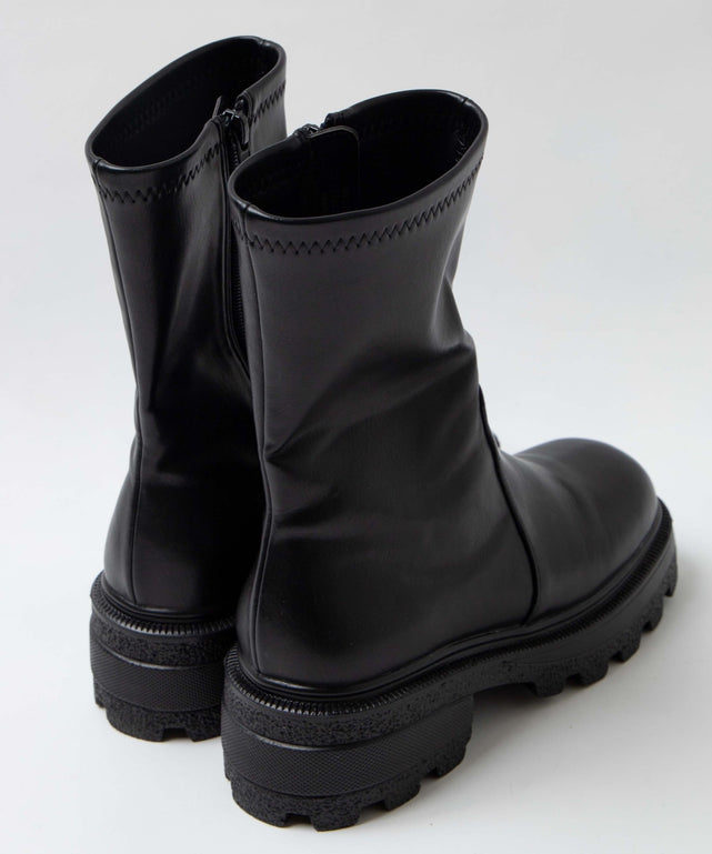 【XLｻｲｽﾞ展開あり】ストレッチショートブーツ