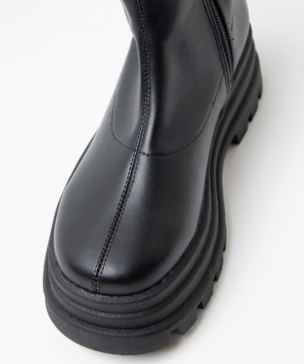 ボリュームロングブーツ