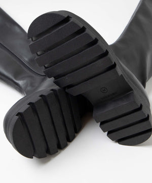 ボリュームロングブーツ