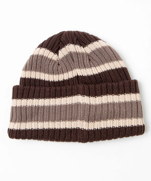 リブショートビーニー