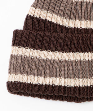 リブショートビーニー