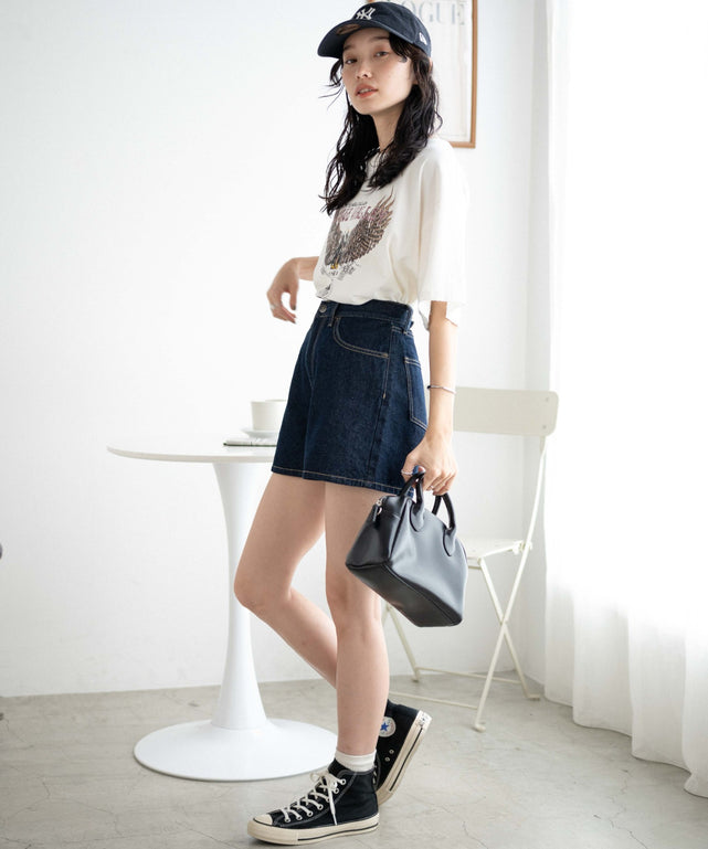 デニム濃　モデル:161cm M着用