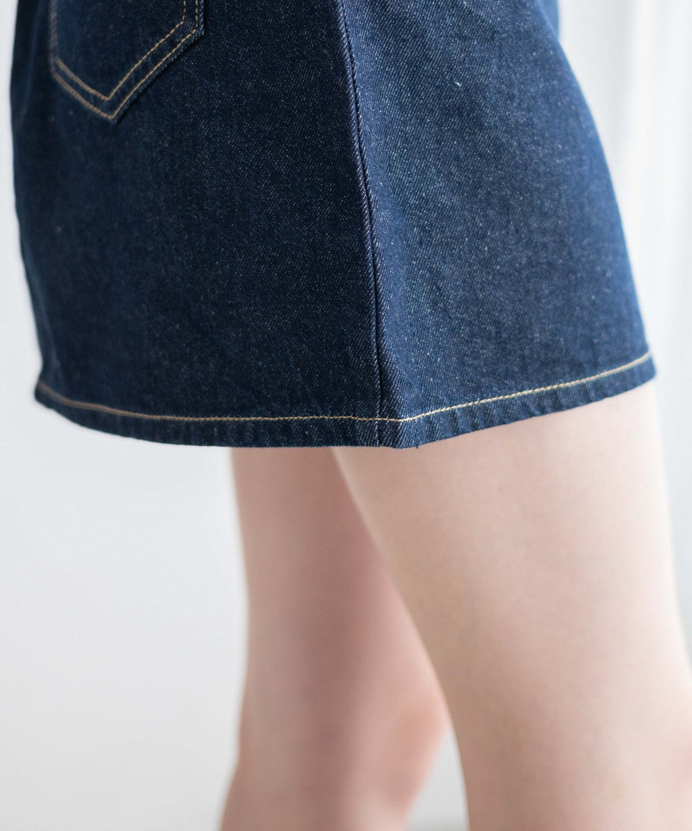 デニム濃　モデル:163cm M着用