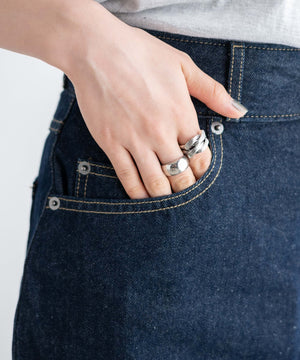 デニム濃　モデル:163cm M着用