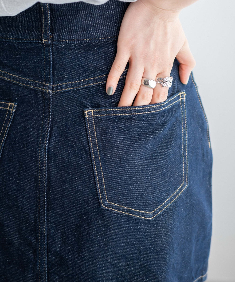 デニム濃　モデル:163cm M着用
