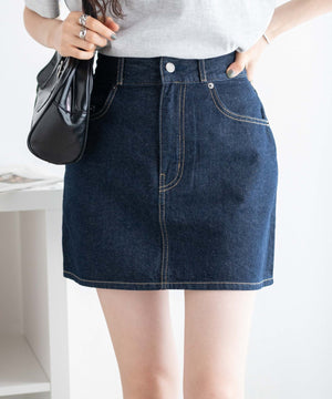 デニム濃　モデル:163cm M着用