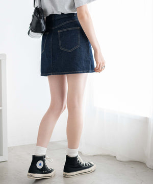 デニム濃　モデル:163cm M着用